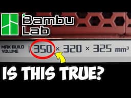 Can You ACTUALLY print 350 mms on the H2D?