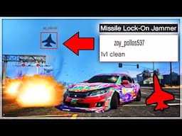 Trolling The STUPIDEST Jet Griefer with my Chavos V6 on GTA Online!!