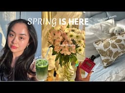 spring chronicles | I'm defrosting and life is good🌸🌤️🍜