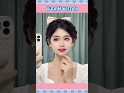 Cute easy hairstyle ideas!🌷✨🌸 #shorts #hairstyle #cute #beautiful
