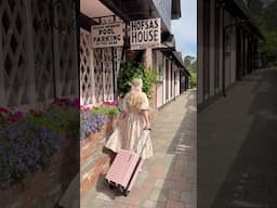 Pink Hotel 🎀 #travel #style #pink #coquette #cottagecore #california #dresses #fairytale #vintage