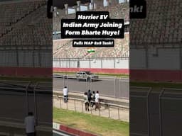 Tata Harrier.EV Pulls WAP 8x8 Tank!