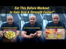 "Eat This Before Workout to Gain Size & Strength Faster!" | Bulking | Mukesh Gahlot #youtubevideo