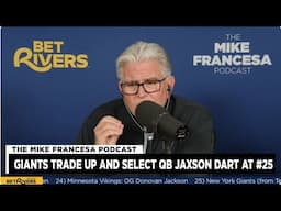 NFL Round 1 Draft Reaction - Giants Take Jaxson Dart & Carter, Jets Select Membou