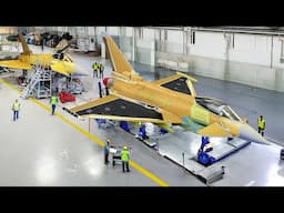 How the European Union Builds Its Super Advanced Jet Fighter Inside Billions $ Factory