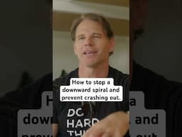 4 tips to pull yourself out of a downward spiral and prevent crashing out. #mindset #motivation
