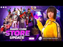 Anniversary Magic Cube Store Update🤯🥳| Next Magic Cube Bundle | Free Fire New Event | ff new event