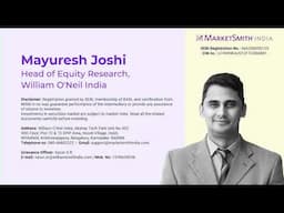 Discussion of Mayuresh Joshi on Inflation Trajectory, Banking Sector, Marico & more on ET Now.