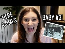 GUESS WHAT?! We Have Some Exciting News! // Finding out I'm Pregnant with Baby 3 + Gender Reveal