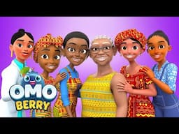 🦸🏾‍♀️ Happy Mother's Day & Everyday Heroes Song | OmoBerry | Learning Videos For Kids + Kids Songs