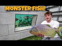 I BOUGHT A GIANT PIRANHA!