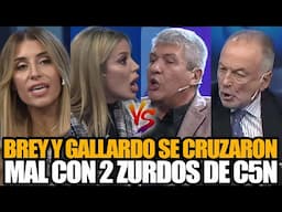 VIRGINIA GALLARDO Y MARIANA BREY SE CRUZARON MAL CON 2 ZURDOS EN C5N