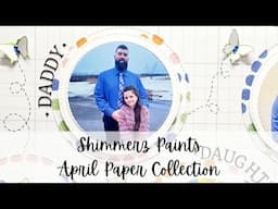 Scrapbook Layout - 4 Photos & Circles