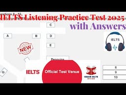 IELTS Listening Actual Test 2025 with Answers | 29.05.2025