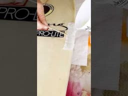 Board repair on a boat… fair to say this one is just hanging in there! #sailingfamily #boatlife