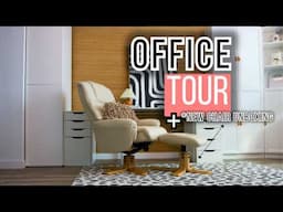2025 home office Glow-Up! + must-see New Chair unboxing 😍