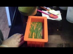 Making & Cutting Cucumber Melon Soap for a Custom Order