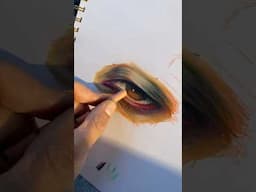 I love drawing eyes 👁️👀 #art #shorts #drawing