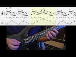Minor7 arpeggio workout with tabs | Guitar technique Tutorial