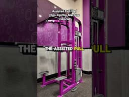 ASSISTED PULL-UP/CHIN-UP/DIP MACHINE TUTORIAL 💪🏼 // Work your lats/biceps/triceps. #planetfitness