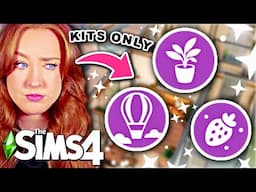 Renovating an Apartment Using ONLY KITS in The Sims 4
