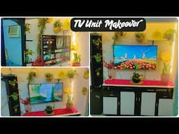 TV Unit Makeover Ideas | TV Wall Design Ideas | TV Unit Organization