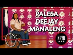 Award winning Para-Althete and Journalist, Palesa Deejay Manaleng inclusivity for the disabled