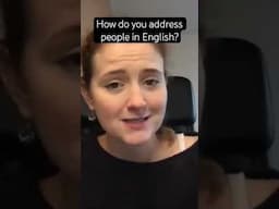 How to greet people in English #speakenglish