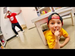 Dad & Son HIDE AND SEEK!