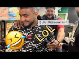 Bullet Khirawali nal 😜hasa majak || funny vlog || Newzealand || old vlog ||