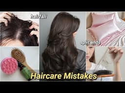12 Haircare Mistakes That RUIN Your Hair💆‍♀️| Selfcare with Taiba