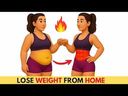 How to Lose Belly Fat in 7 Days: 30 Minutes Standing Fat-Burning Exercise