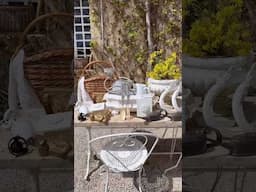 Sunday hunts are a joy! Carbonne, France for a #videgrenier & river picnic. #vintagefarmhouse