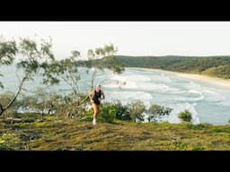 Running Through Noosa National Park | Scenic Trail Run in Australia