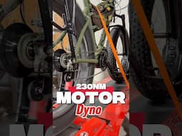 Does this motor have TOO MUCH TORQUE? Check out the M630 on the Dyno #ebike #emtb #offroad #dyno