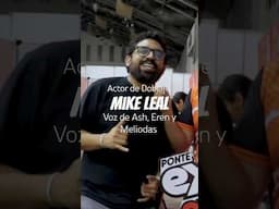 🛑La voz de Ash y Meliodas Mike Leal en Expomac 🛑 #anime #doblajelatino #otaku