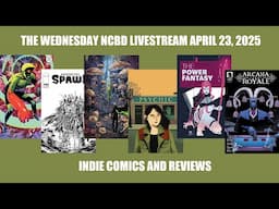 New Comic Book Day Livestream April 23, 2025 | Indie Comics And Reviews