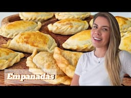 EMPANADAS DE CARNE ASSADAS E FRITAS! FÁCIL E  SUCULENTA!