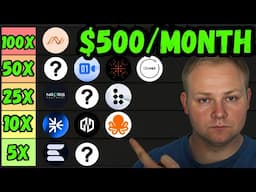 EARN $500 PER MONTH With These 15 DePIN Cryptos Using Your Phone Or PC!!!