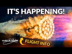 Finally Info Dropped About Starship Flight, and Massive Changes Coming to Starbase!