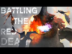 The RED DEATH is INSANE! How to train your Dragon on Roblox - Part 5