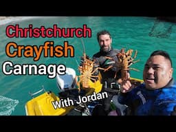 Christchurch Crayfish Carnage with Jordan  [Catch and Cook]