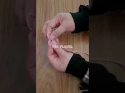 Bikin gelang tali kur #diy #kerajinan #tutorial #gelangtali