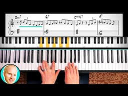 Simple Jazz Piano Composition 2: 'Falling in Love for the First Time' (+ sheet music link)