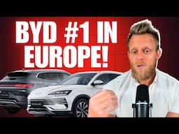 BYD Makes History: Tops Europe’s PHEV Charts for the First Time