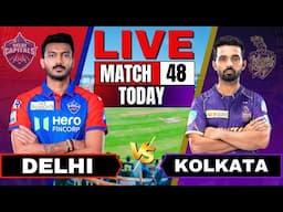 LIVE IPL 2025: DC vs KKR | Live Cricket Match Score & Commentary | Delhi vs Kolkata Live IPL match