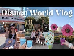 DISNEY WORLD VLOG ✨🏰 Day 3! Park hopping vlog, Hollywood Studios, Flower & Garden festival eats!