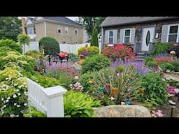 She Built a Front Yard Flower Garden & a Secret Backyard Retreat!