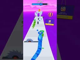 Snake running game #1 #runninggame #runnergame #casualgames #satisfyingames #relaxing #gameplay
