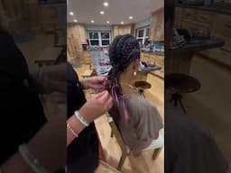 Watch Izzy get her HAiR DONE for the Wedding #hairstyle #weddinginspo #justthebells10